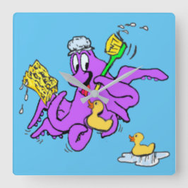 Relógio de polvo de banheiro