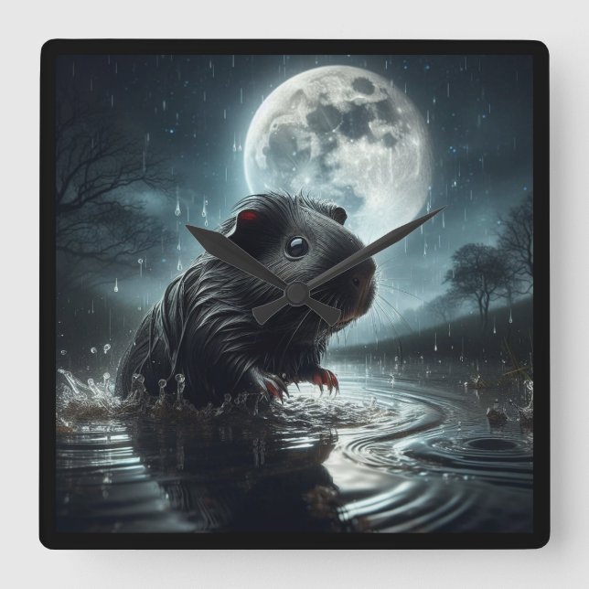 Relógio de porco da Guiné Negra (Frente)