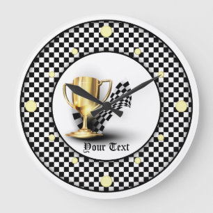 Relógio de Primeira Parede do Troféu Personalizado