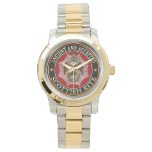 Relógio De Pulso [400] Escocesa Rite com duas cabeças