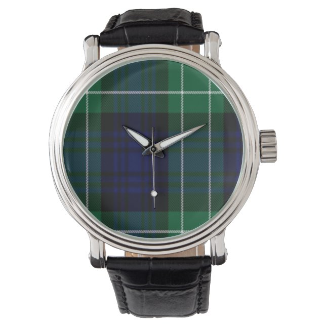 Relógio De Pulso Abercrombie Scottish Tartan Watch (Frente)