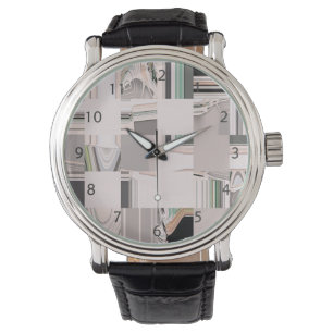 Relógio De Pulso Abstrato Art Tylin