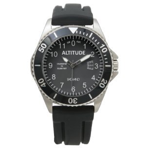 Relógio De Pulso Altimeter Wristwatch