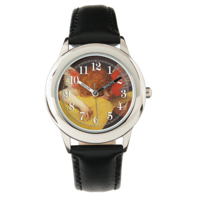 Relógio De Pulso Anjo Musical (Frente)