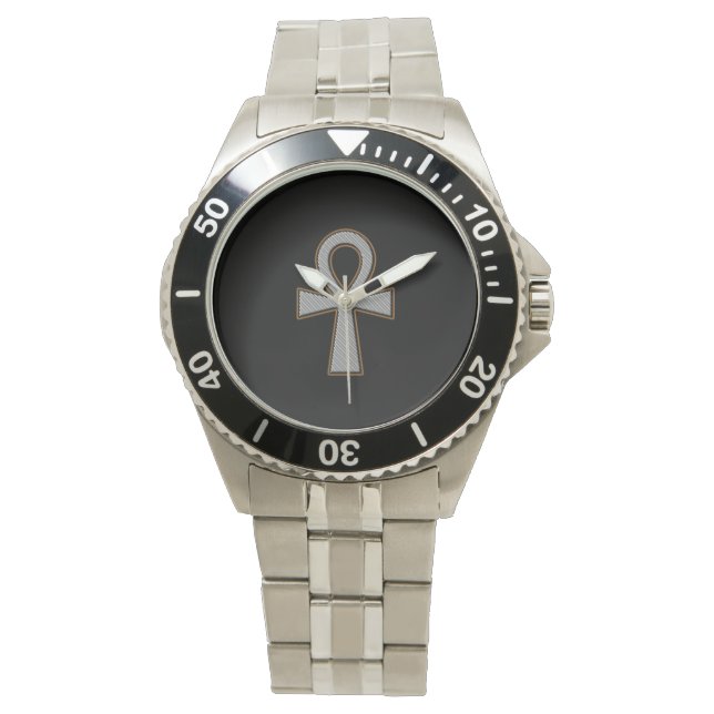Relógio De Pulso Ankh Key Of Life Watch (Frente)