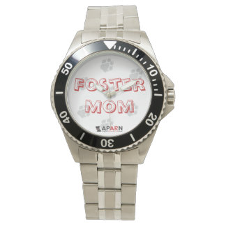 Relógio De Pulso APARN Foster Mãe Classic Stainless Steel Watch