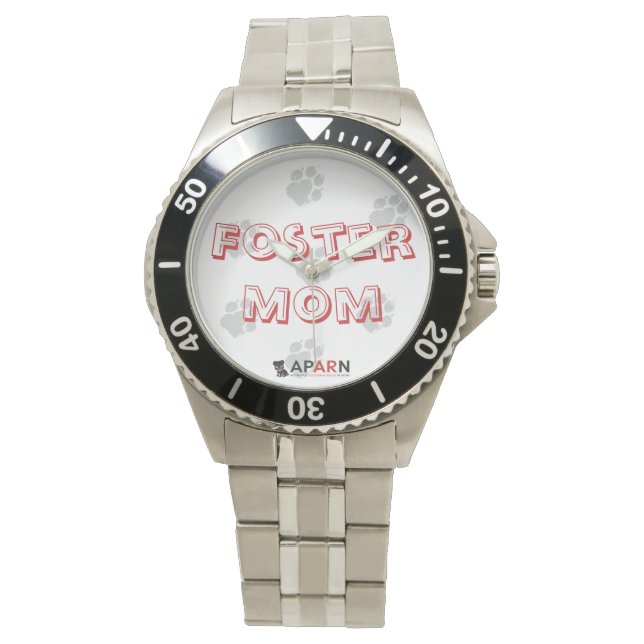 Relógio De Pulso APARN Foster Mãe Classic Stainless Steel Watch (Frente)
