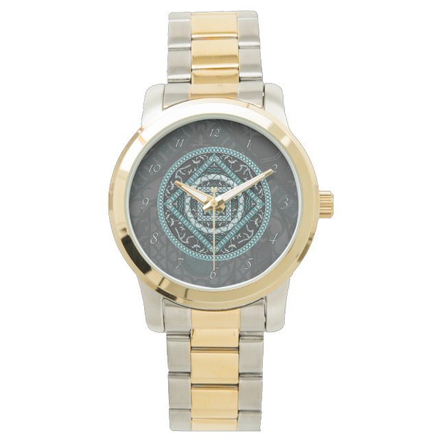 Relógio De Pulso Aquarius Mandala Watch (Frente)