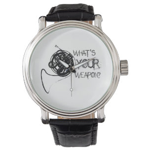 Relógio De Pulso Arma da trompa francesa