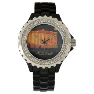 Relógio De Pulso Art by Stamos "Parthenon"