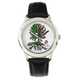 Relógio De Pulso Árvore de quatro estações