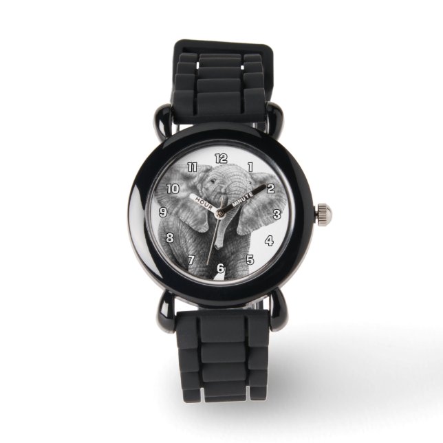 Relógio De Pulso Baby Elephant Watch (Frente)