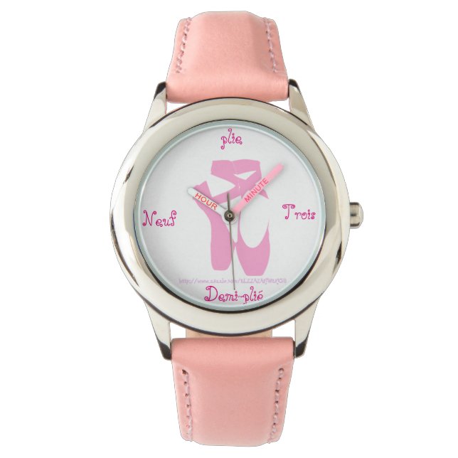 Relógio De Pulso "Balletomano" (Frente)