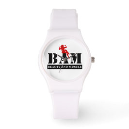 Relógio De Pulso BAM Beauty & Muscle Bodybuilding Watch