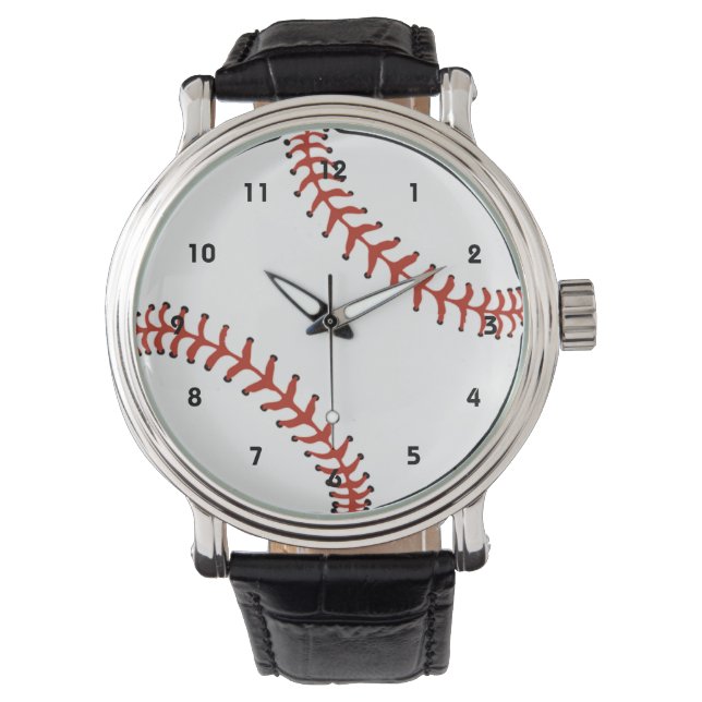 Relógio De Pulso Baseball Design Watch (Frente)
