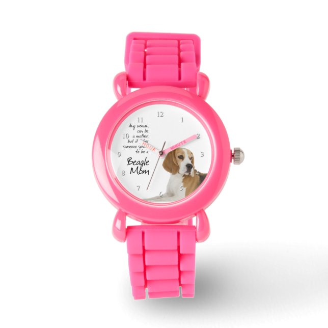 Relógio De Pulso Beagle Mãe Watch (Frente)