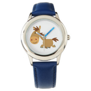 Relógio De Pulso Bela Bela Cartoon Horse Watch