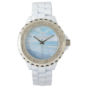 Relógio De Pulso Belo Beach Watch para mulheres PERSONALIZADAS