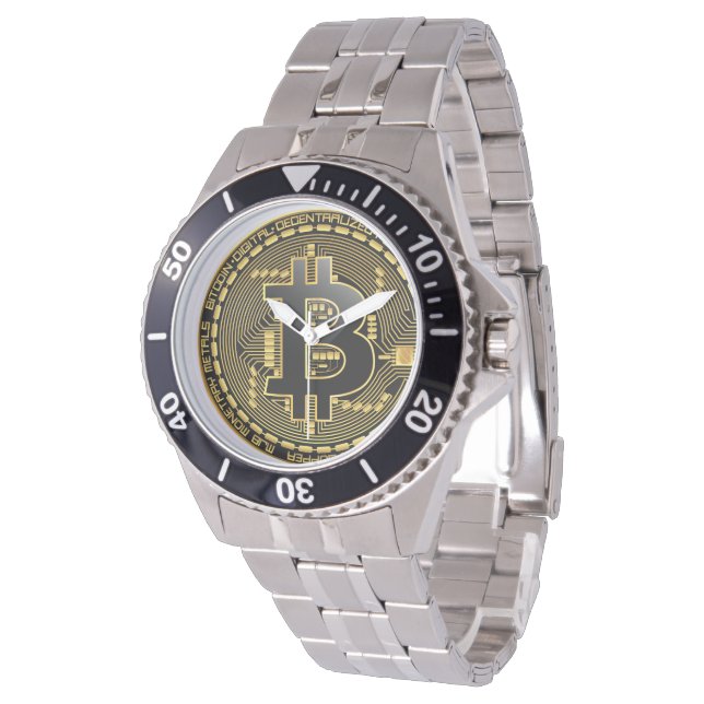 Relógio De Pulso Bitmoney Stainless Watch (Angular)