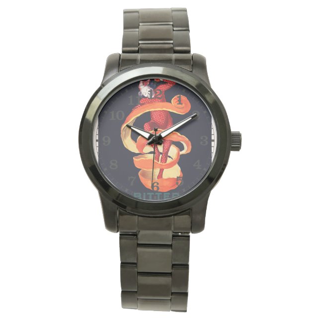 Relógio De Pulso Bitter Campari por Cappiello (Frente)