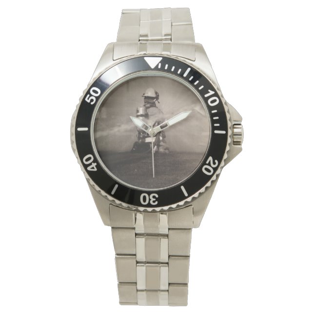 Relógio De Pulso Bombeiro trabalhando (Frente)