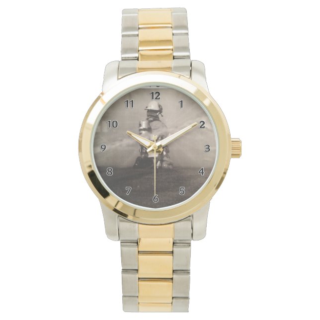 Relógio De Pulso Bombeiro trabalhando (Frente)