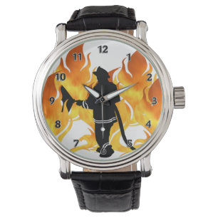 Relógio De Pulso Bombeiros Sentem O Calor