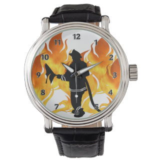 Relógio De Pulso Bombeiros Sentem O Calor