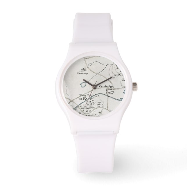 RELÓGIO DE PULSO BOSTON-CONCORD MAPA, 1775 (Frente)