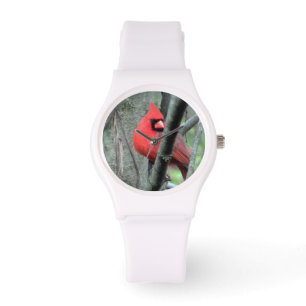 Relógio De Pulso Bright Red Cardinal Watch