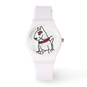 Relógio De Pulso British Bull Terrier Cartoon Watch