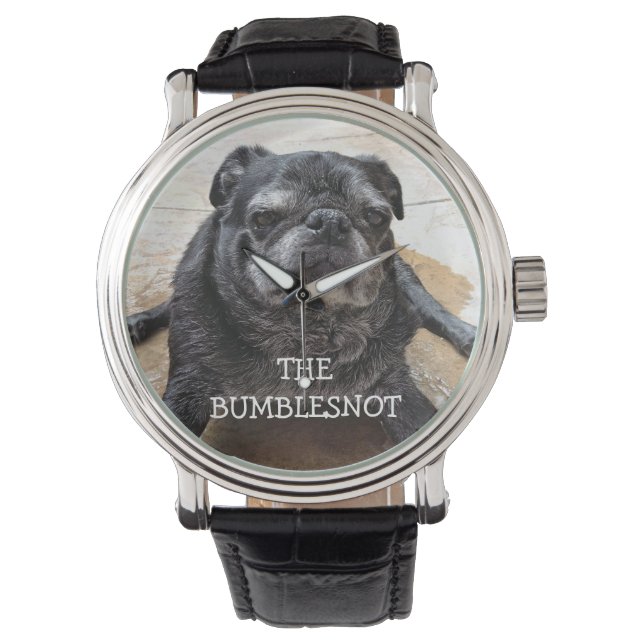 Relógio De Pulso Bumblesnot Watch: "Você está olhando para mim?" (Frente)