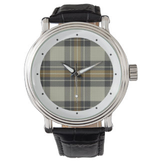 Relógio De Pulso Burns Tartan Watch