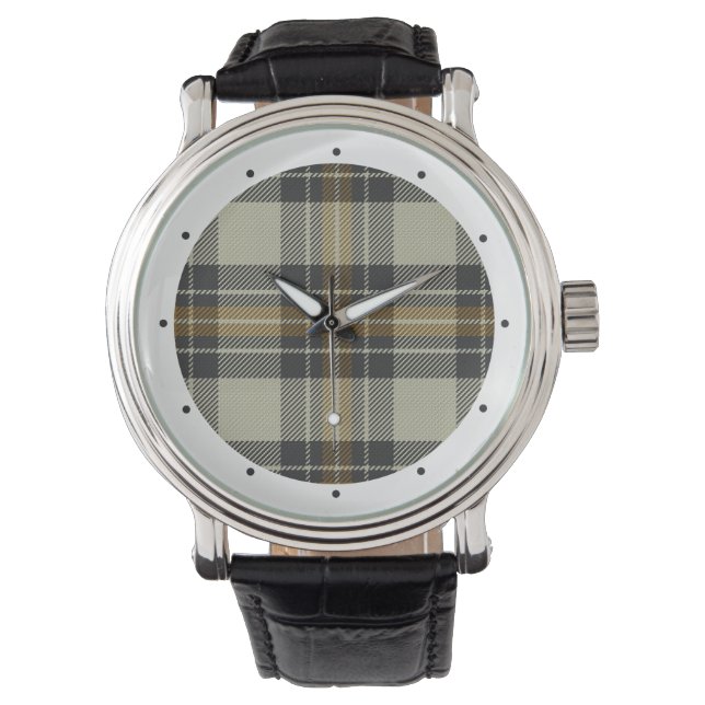 Relógio De Pulso Burns Tartan Watch (Frente)