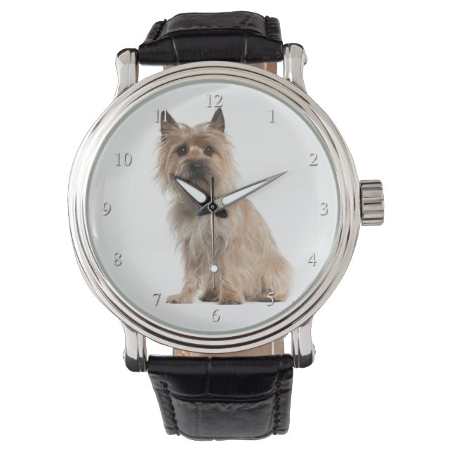 Relógio De Pulso Cairn Terrier Watch (Frente)