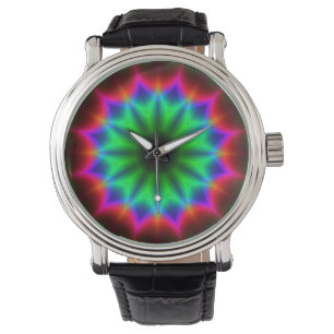 Relógio De Pulso Caleidoscópio Art 17, Assistências e Opções Numera