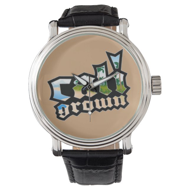 Relógio De Pulso Cali Grown Watch (Frente)