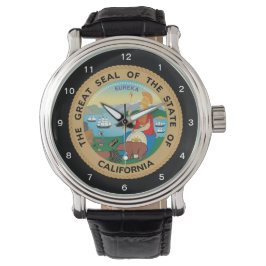 Relógio De Pulso California Seal Custom Wristwatch