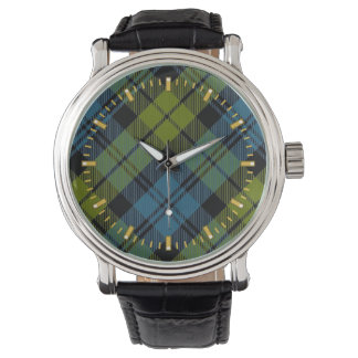 Relógio De Pulso Campbell Tartan Watch