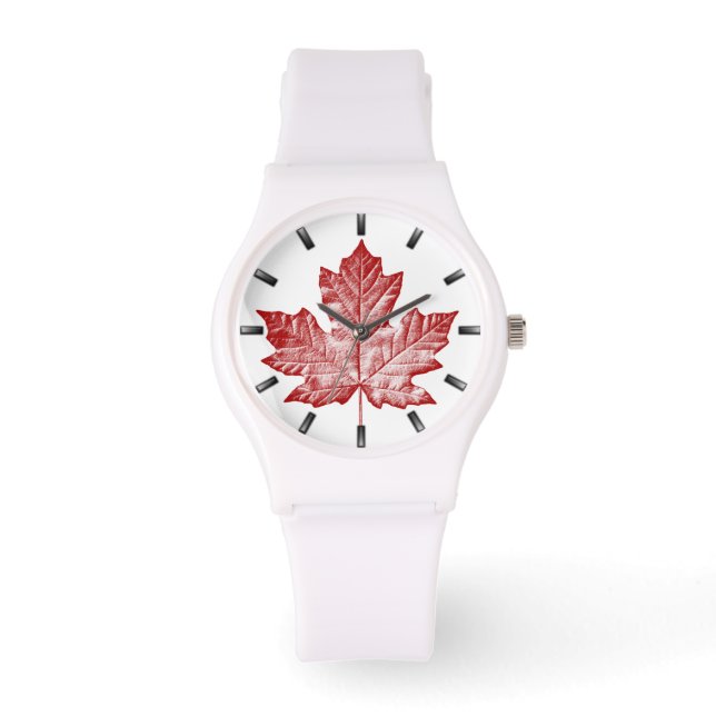 Relógio De Pulso Canadá Assista Legal no Canadá, Souvenir Wrist Wat (Frente)