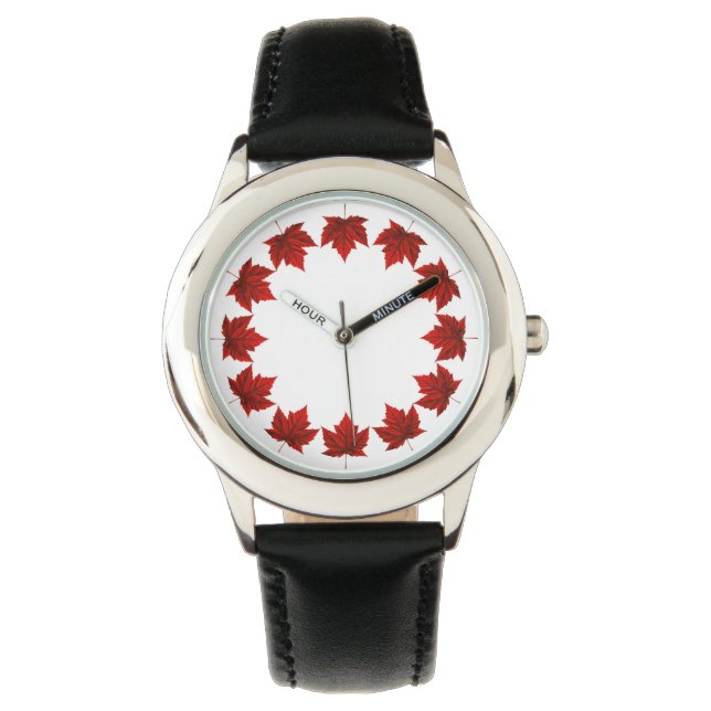 Relógio De Pulso Canada Watch Canada Maple Leaf Souvenir (Frente)