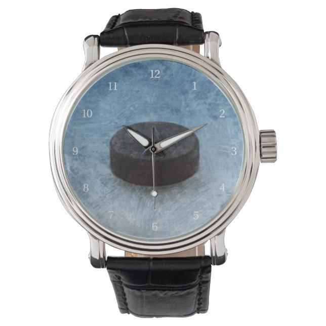 Relógio De Pulso Cara de Hóquei (Frente)