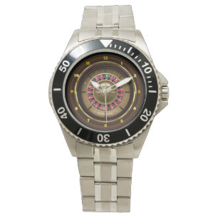 Relógio De Pulso Casino Roulette Watch