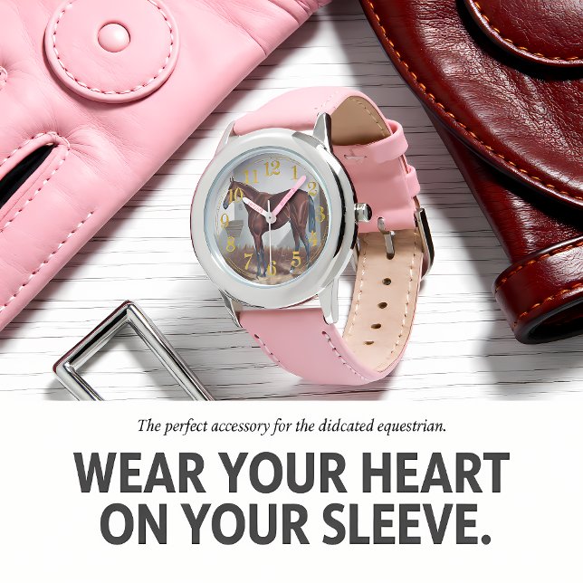 Relógio De Pulso Cavalo Árabe (Criador carregado)