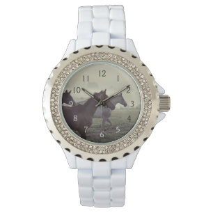 Relógio De Pulso Cavalos selvagens