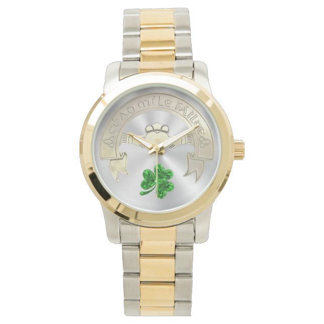 Relógio De Pulso Cem Mil Saúdam (Frente)