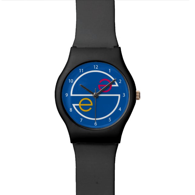 Relógio De Pulso Circle of "Sea" (Detalhe)