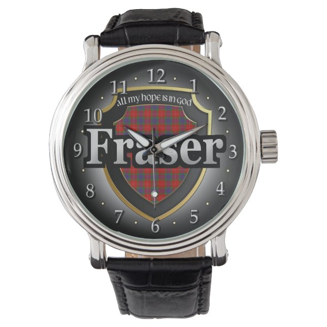 Relógio De Pulso Clan Fraser Scotland Celebration Watch (Frente)