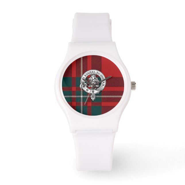 Relógio De Pulso Clan Gregor / MacGregor Watch, White Sport (Frente)