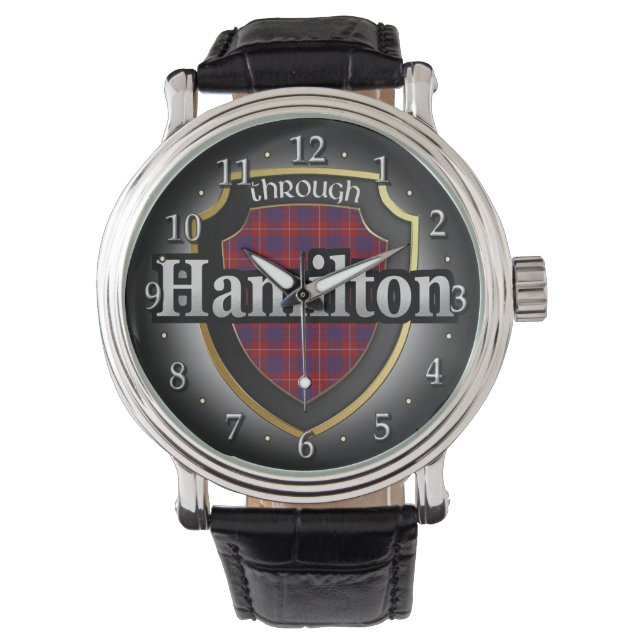 Relógio De Pulso Clan Hamilton Scotland Celebration Watch (Frente)
